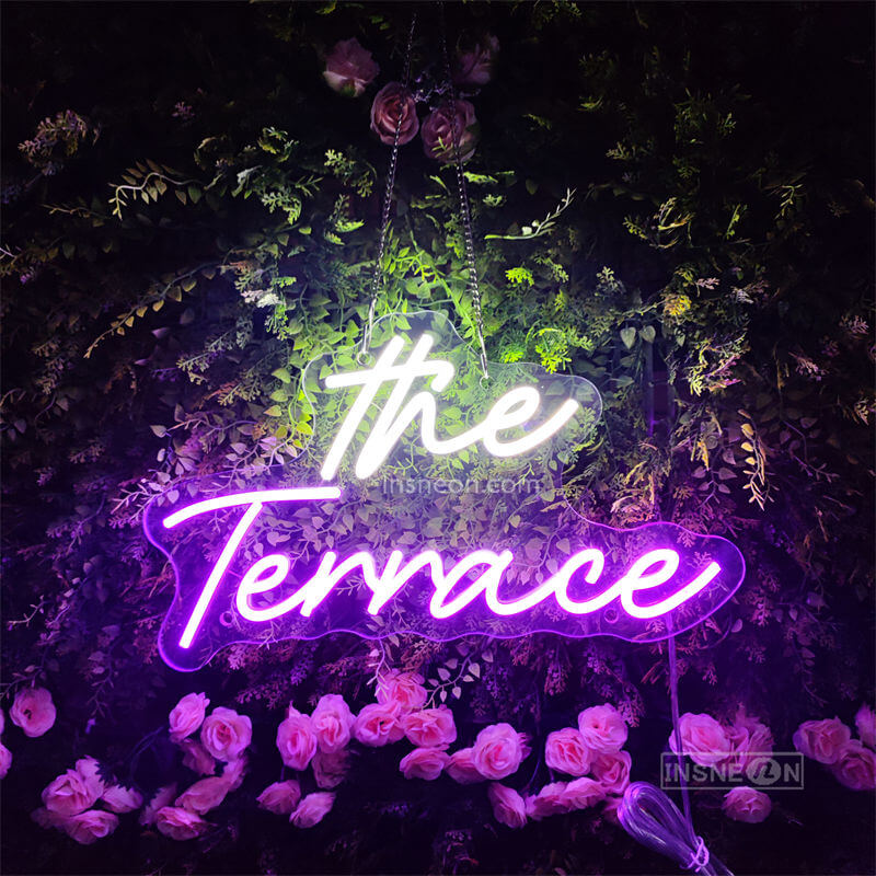 the Terrace Led Custom Neon Sign