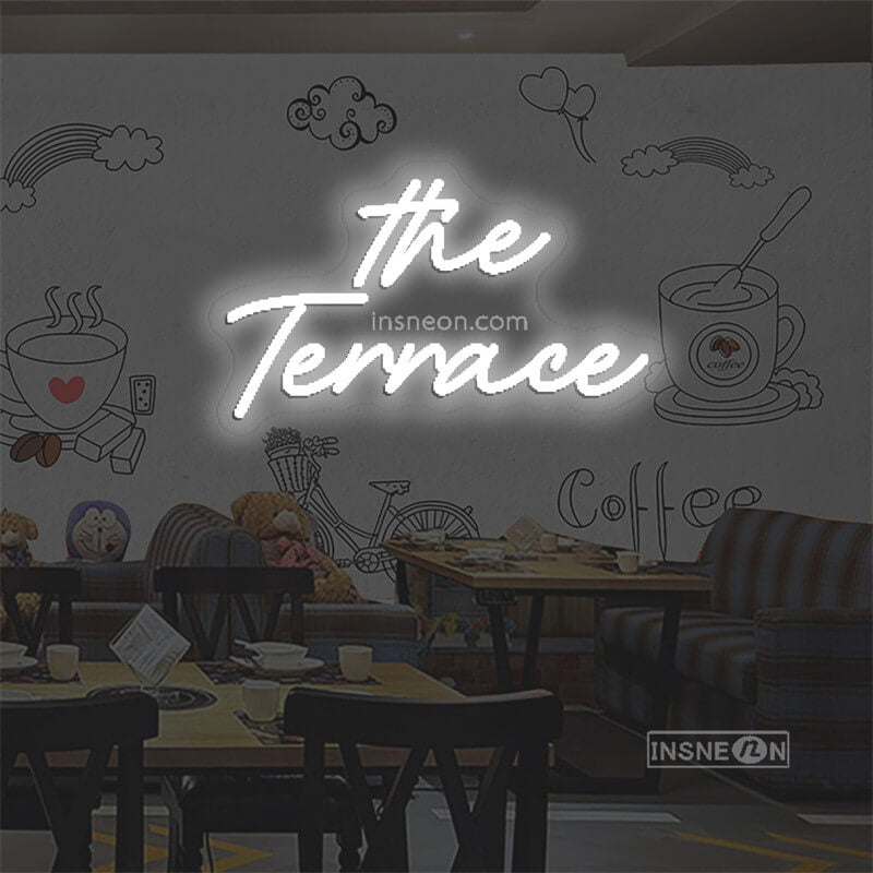 the Terrace Led Custom Neon Sign