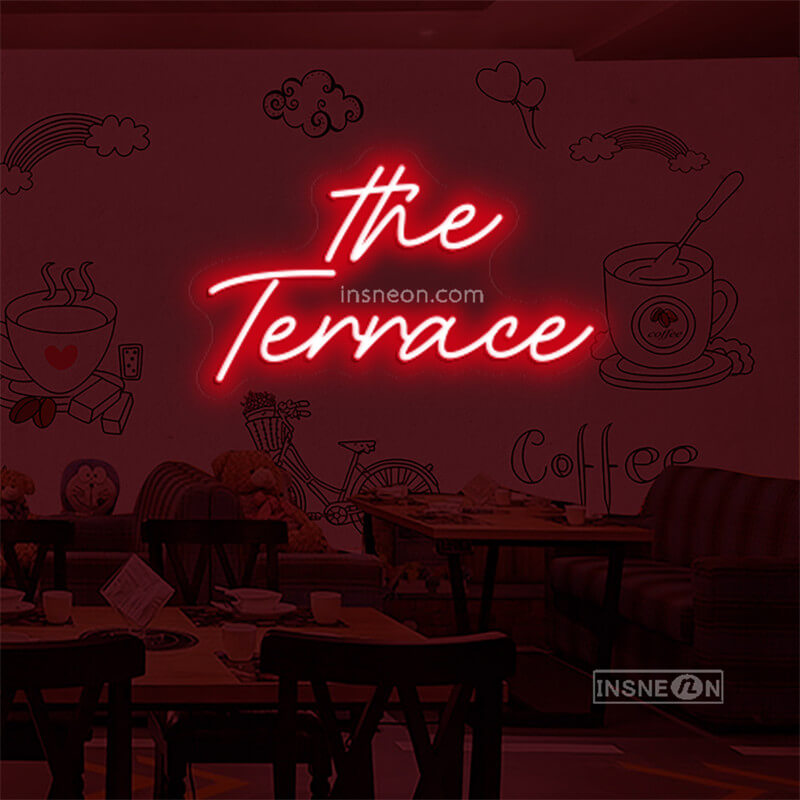 the Terrace Led Custom Neon Sign