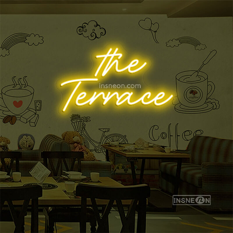 the Terrace Led Custom Neon Sign