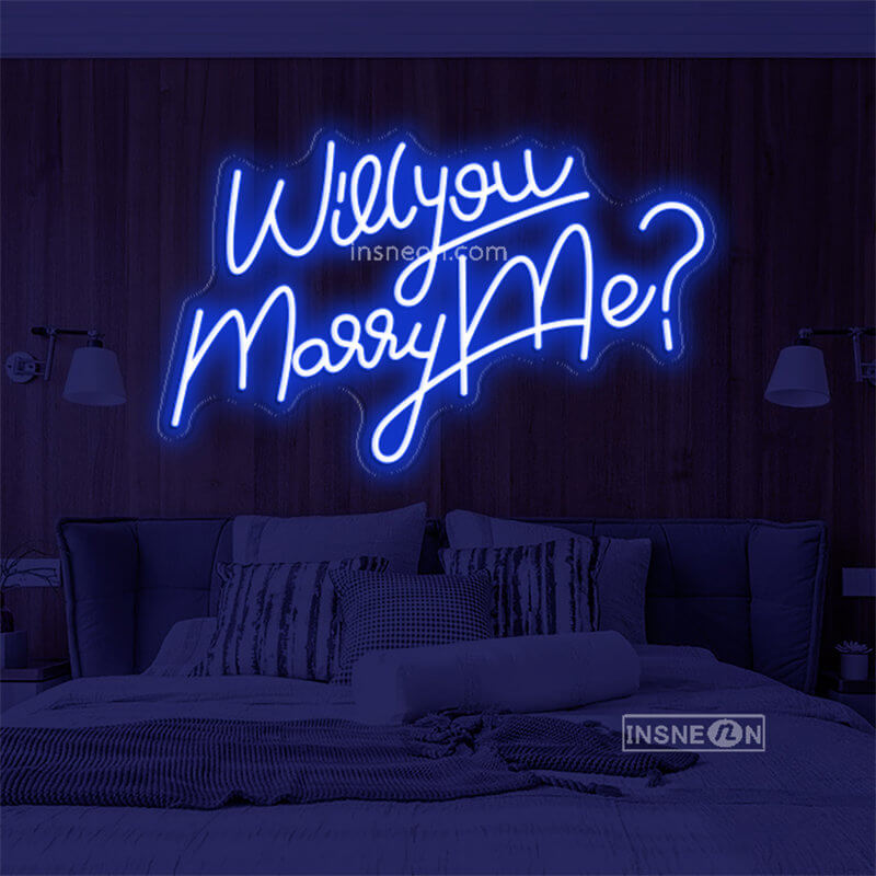 will yow marry yow Led Custom Neon Sign