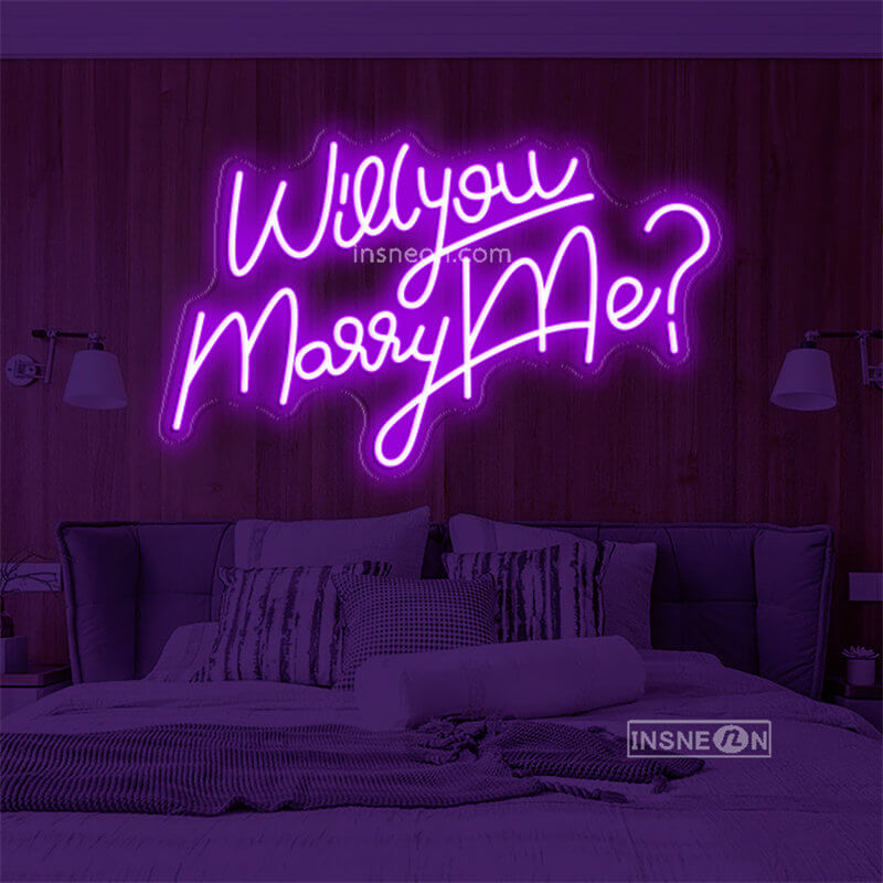 will yow marry yow Led Custom Neon Sign