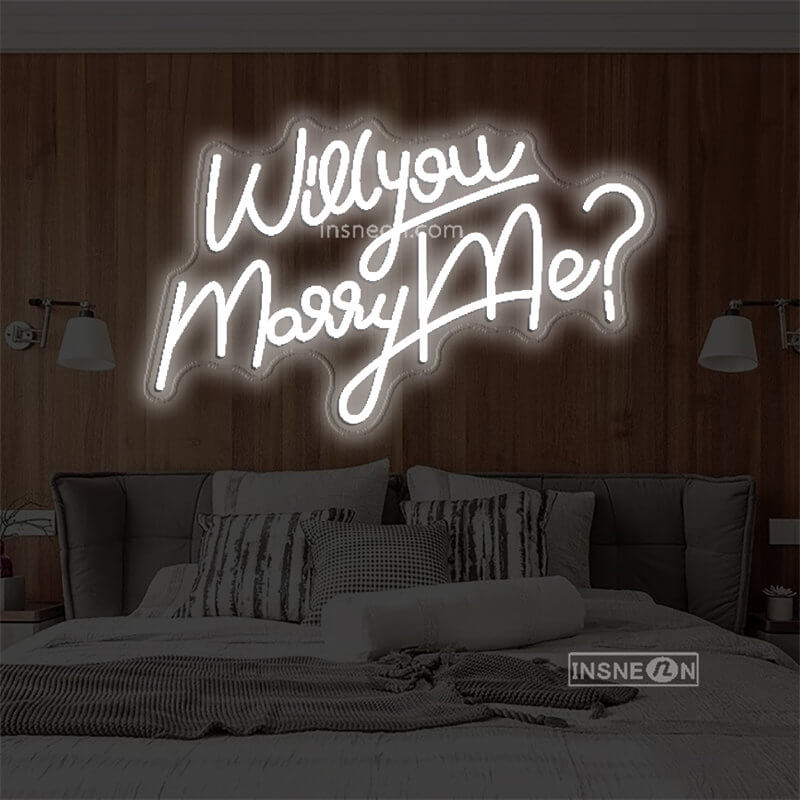 will yow marry yow Led Custom Neon Sign