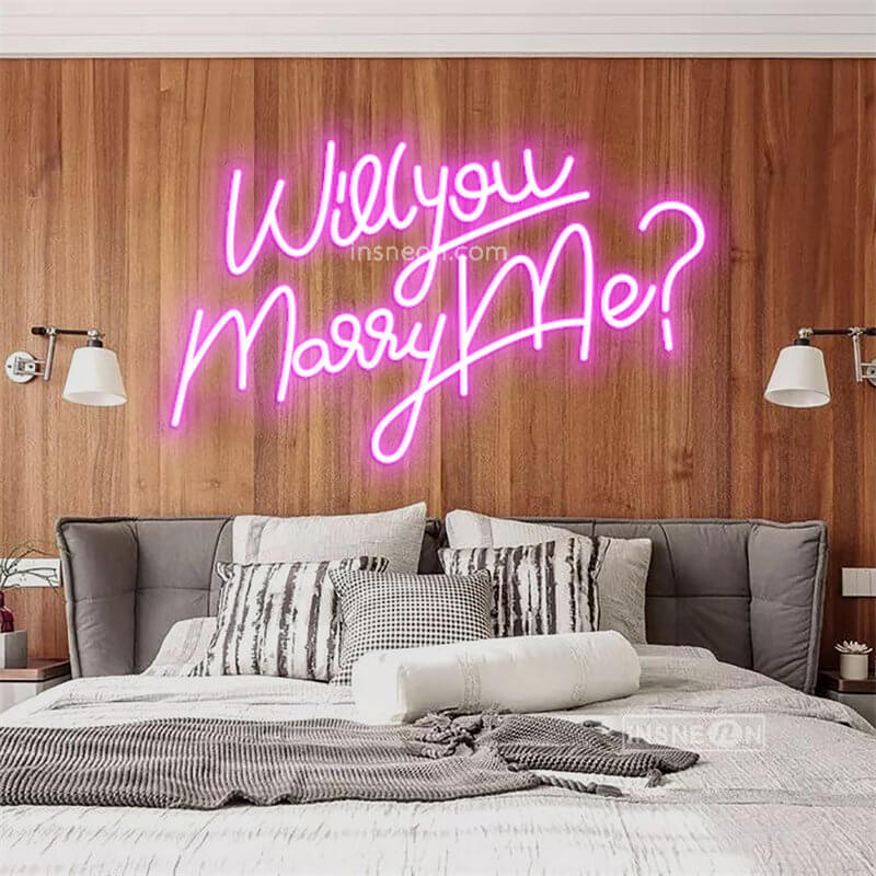 will yow marry yow Led Custom Neon Sign