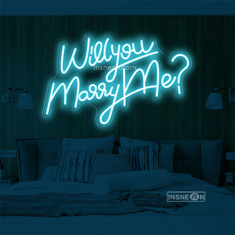 will yow marry yow Led Custom Neon Sign