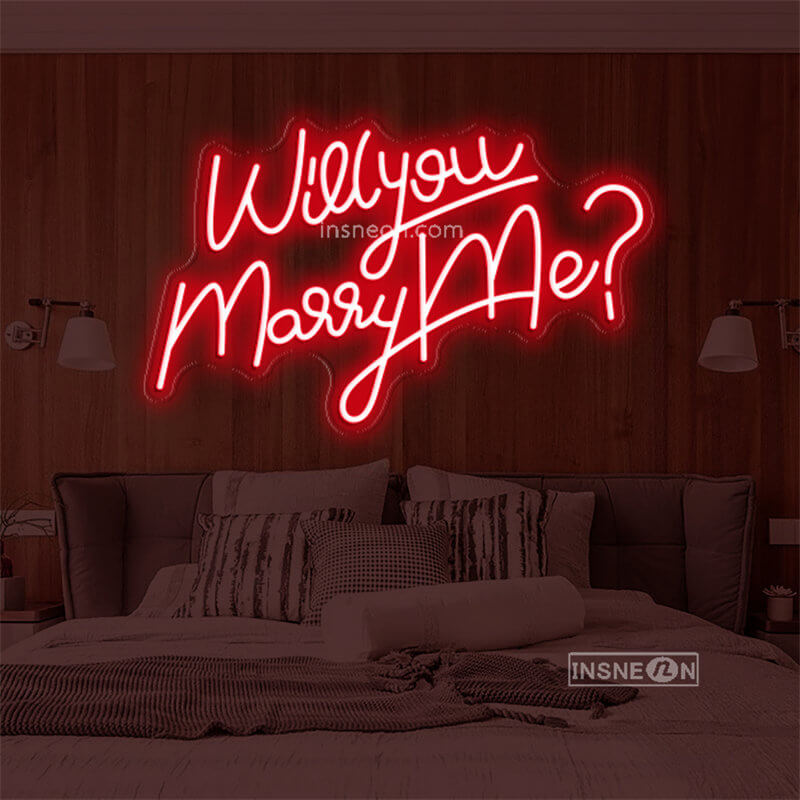 will yow marry yow Led Custom Neon Sign