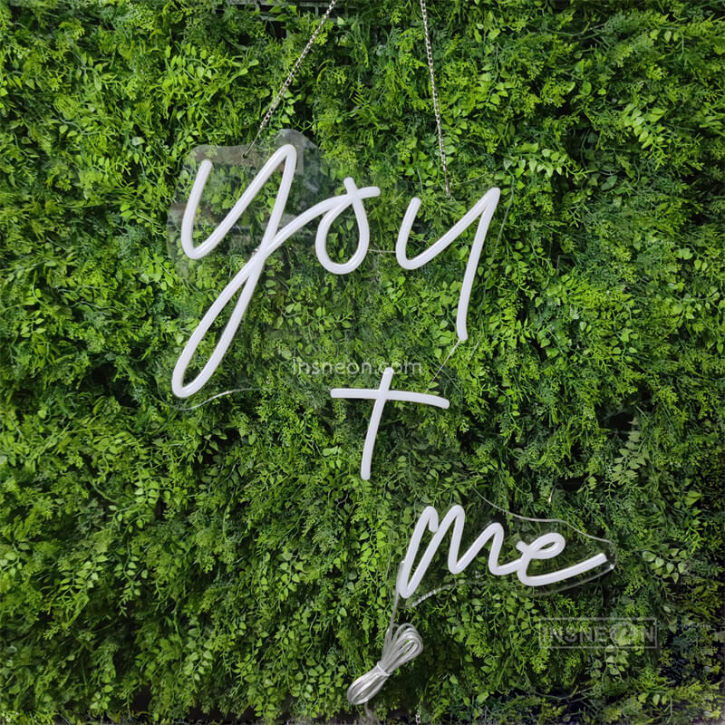 you+me Led Custom Neon Sign