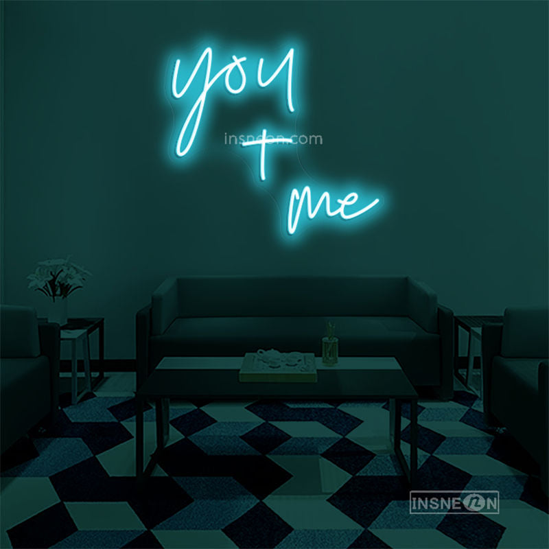 you+me Led Custom Neon Sign